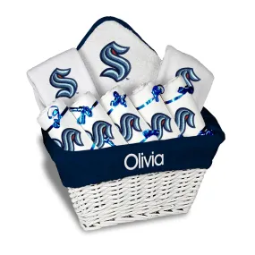 Personalized Seattle Kraken Large Basket - 9 Items