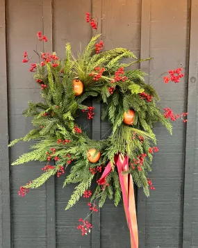 Pomegranate & Berry Wreath