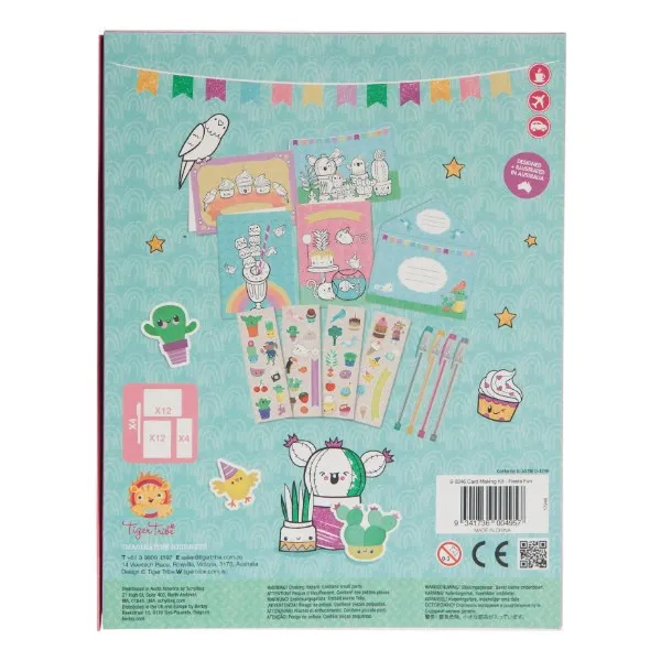 Tiger Tribe TT6-0246 Card Making Kit - Fiesta Fun