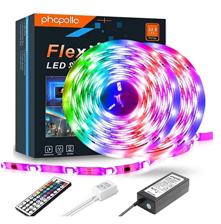 Waterproof 32ft Light Strips for 3D Walls PR