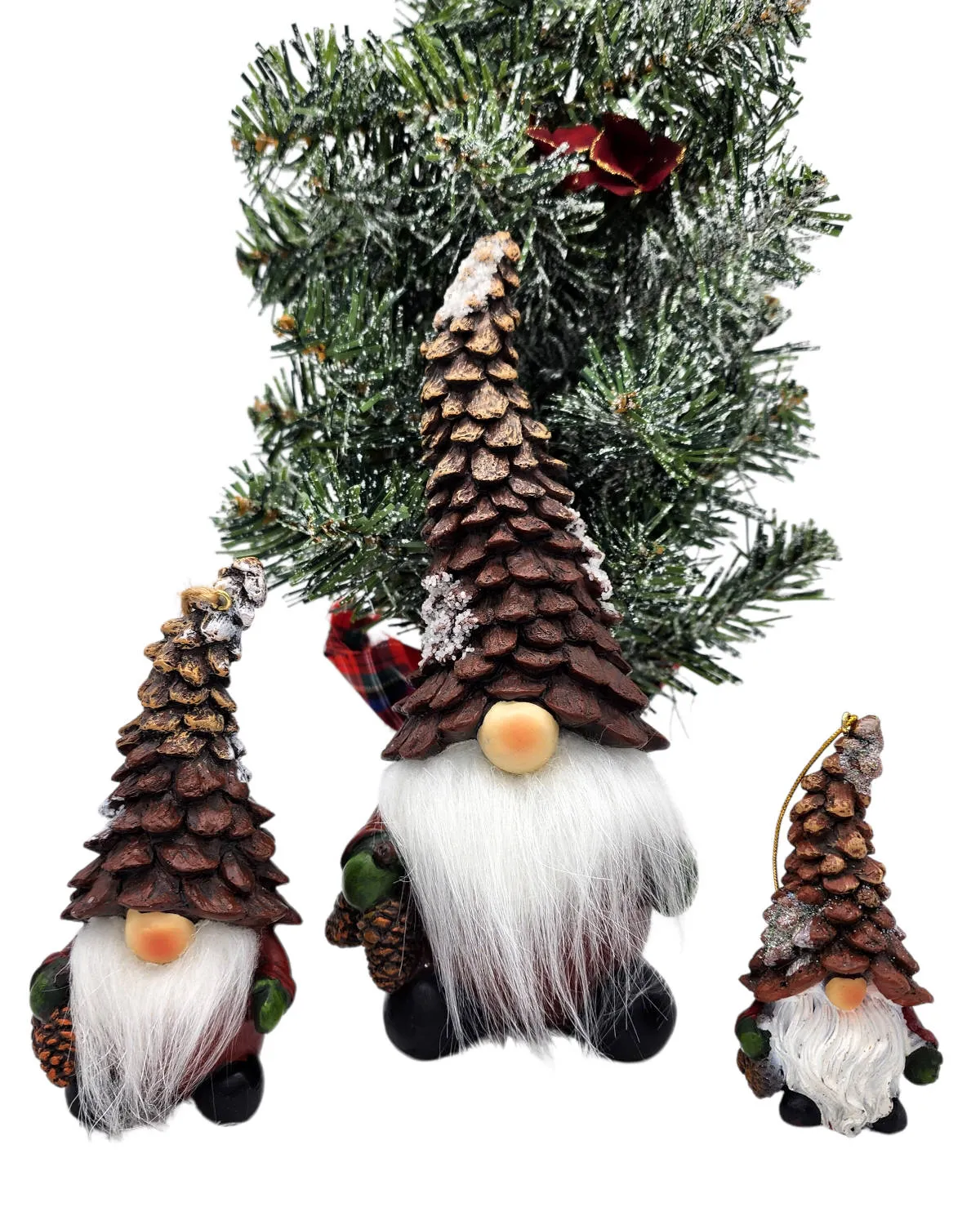 Woodland Gnome Christmas Ornament