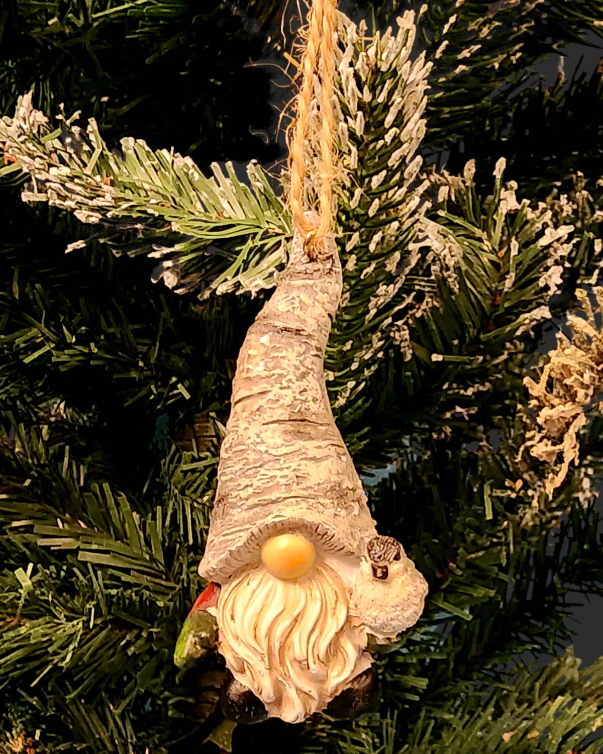 Woodland Gnome Christmas Ornament