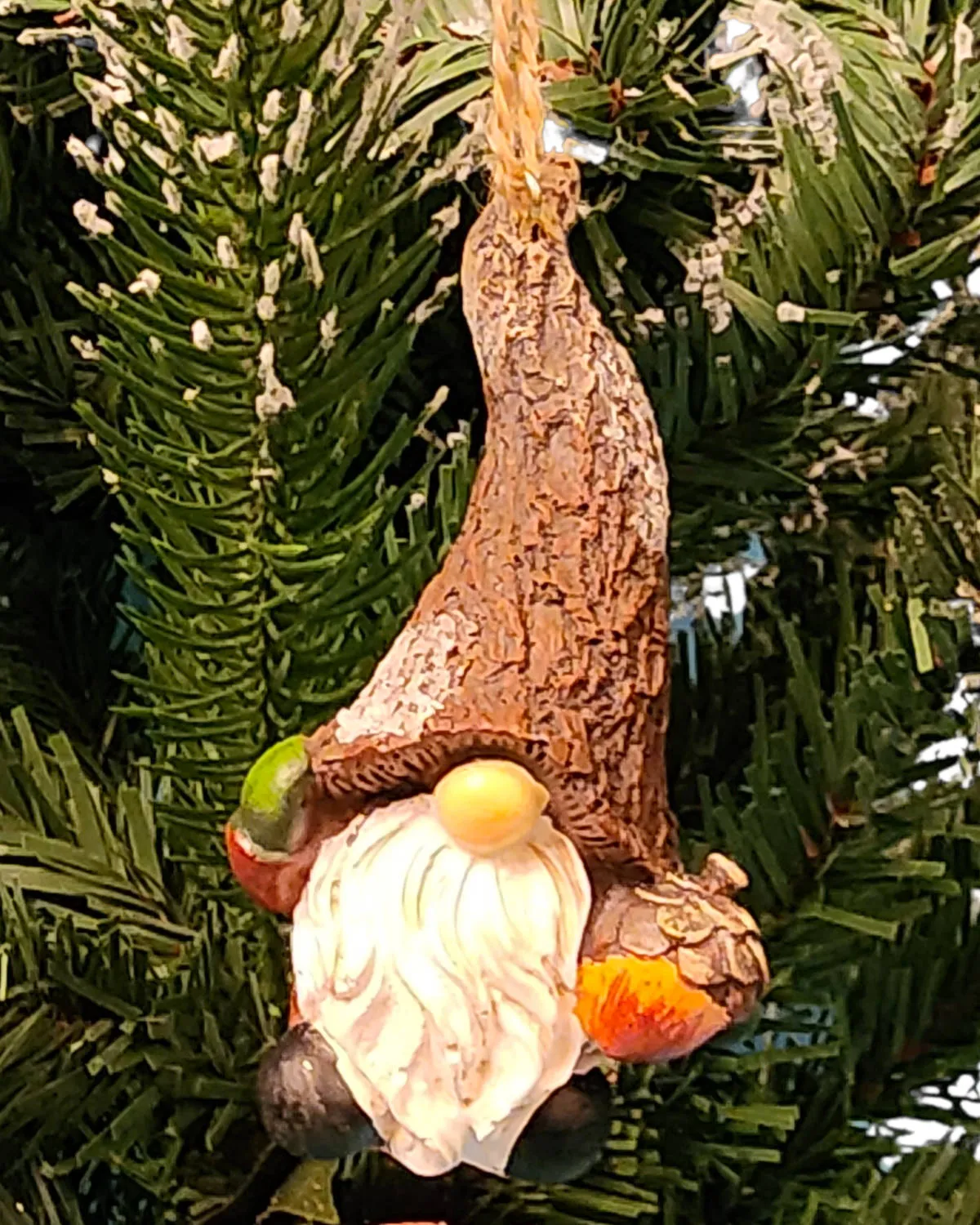 Woodland Gnome Christmas Ornament