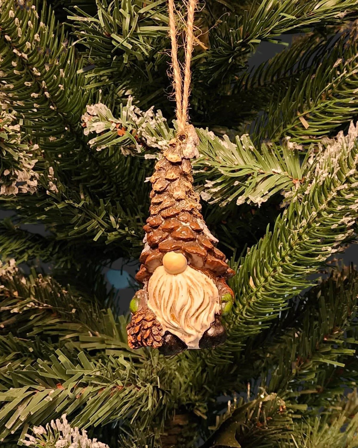 Woodland Gnome Christmas Ornament