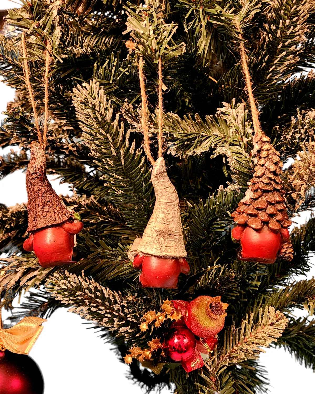 Woodland Gnome Christmas Ornament