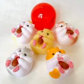 X 70200 Squishy Hamster Figurine Capsule-DISCONTINUED