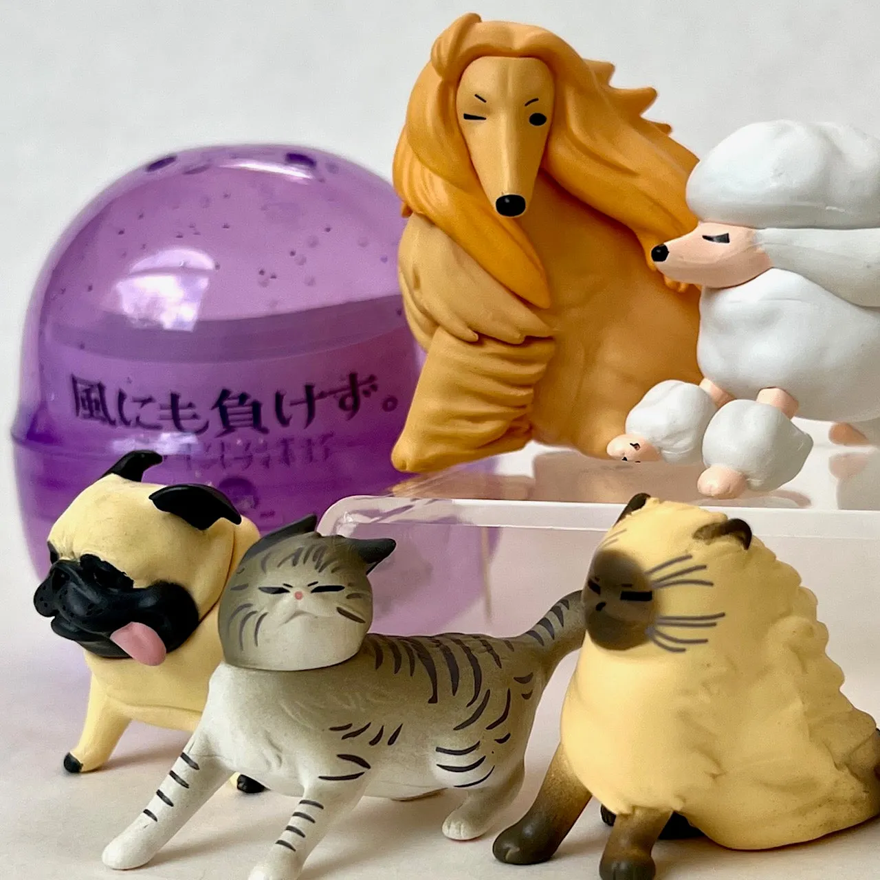 X 70209 Pets in the Wind Vol.2 Figurine Capsule-DISCONTINUED