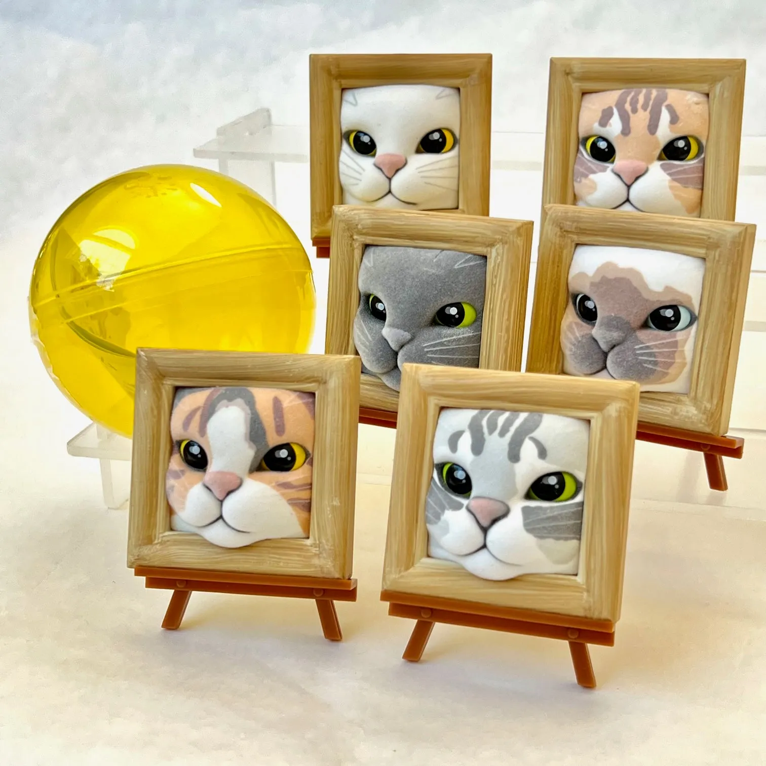 X 70245 Cat Frame Figurine Capsule-DISCONTINUED