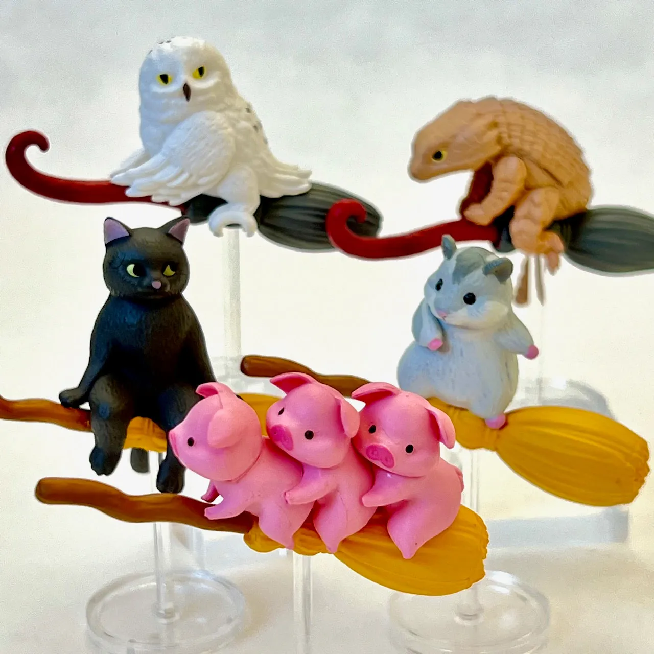 X 70274 Flying Broom Animals Figurine Capsule-DISCONTINUED