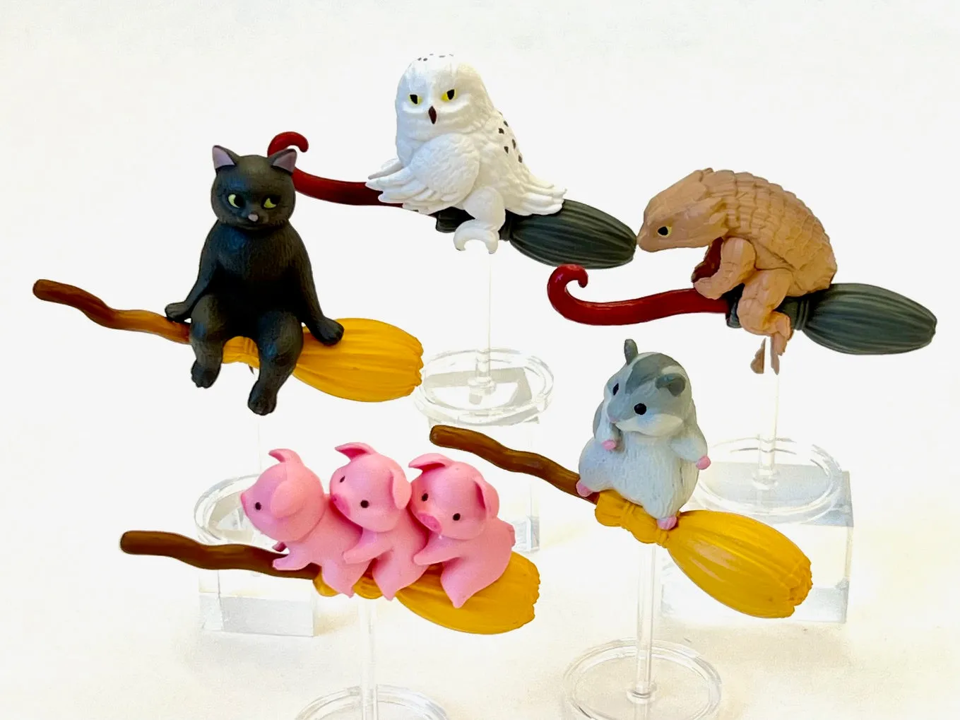 X 70274 Flying Broom Animals Figurine Capsule-DISCONTINUED