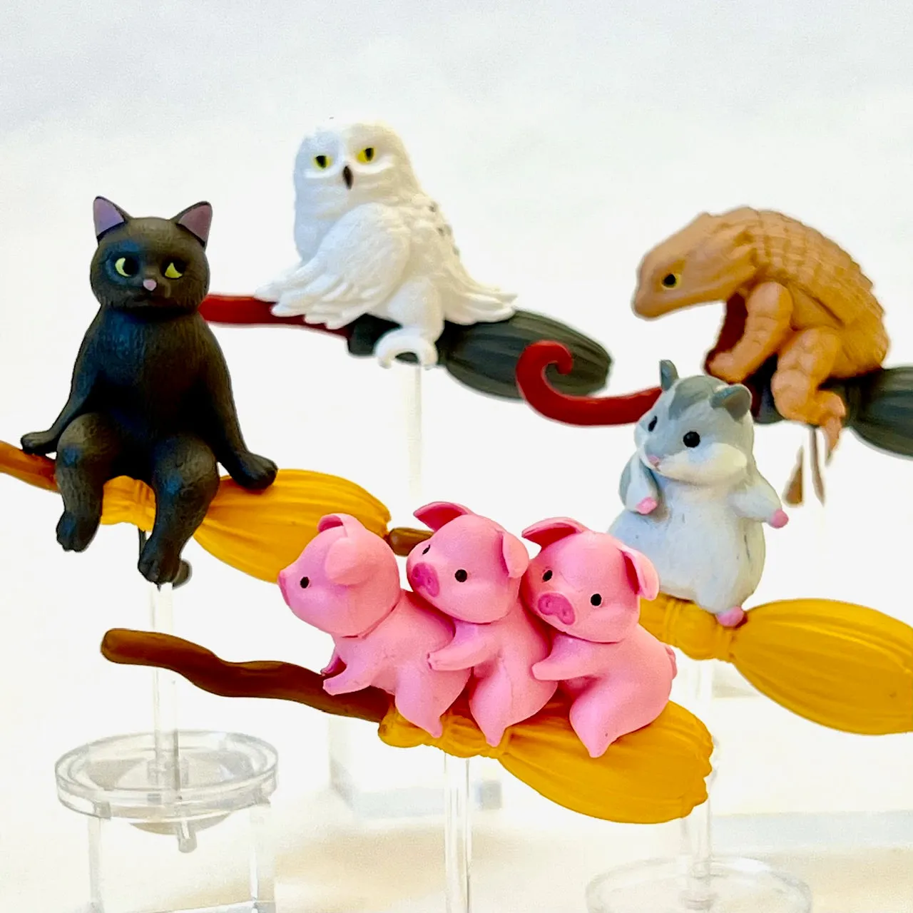 X 70274 Flying Broom Animals Figurine Capsule-DISCONTINUED