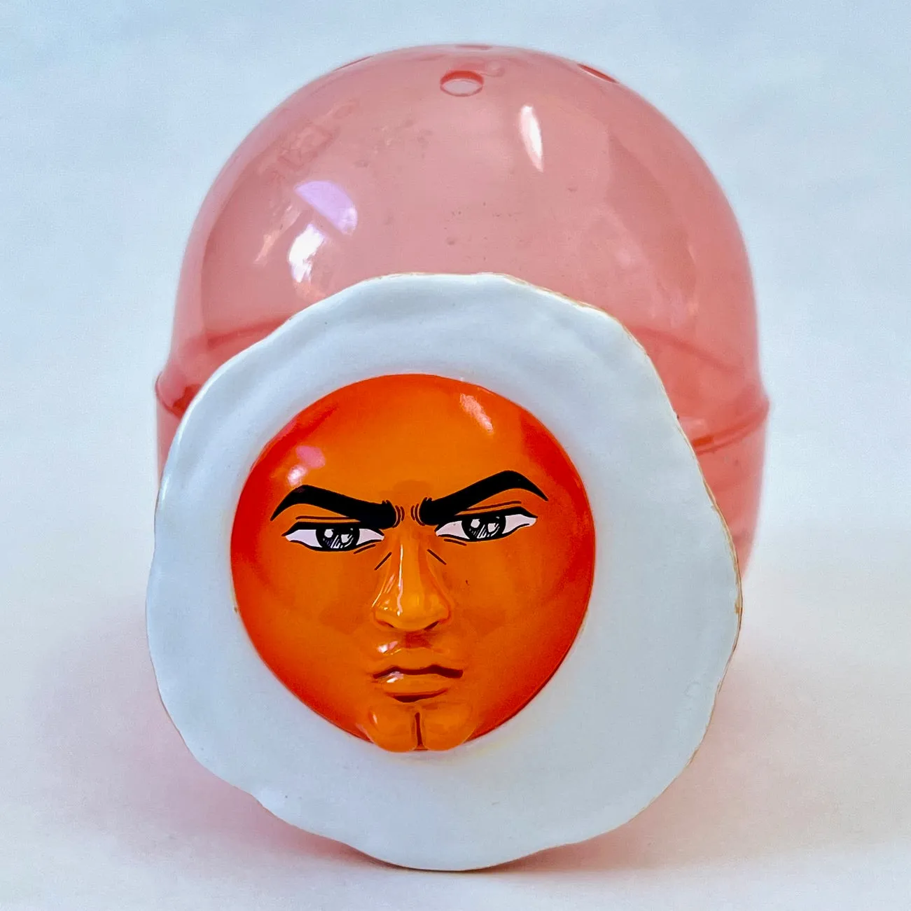 X 70296 Handsome Egg Face Figurine Capsule-DISCONTINUED