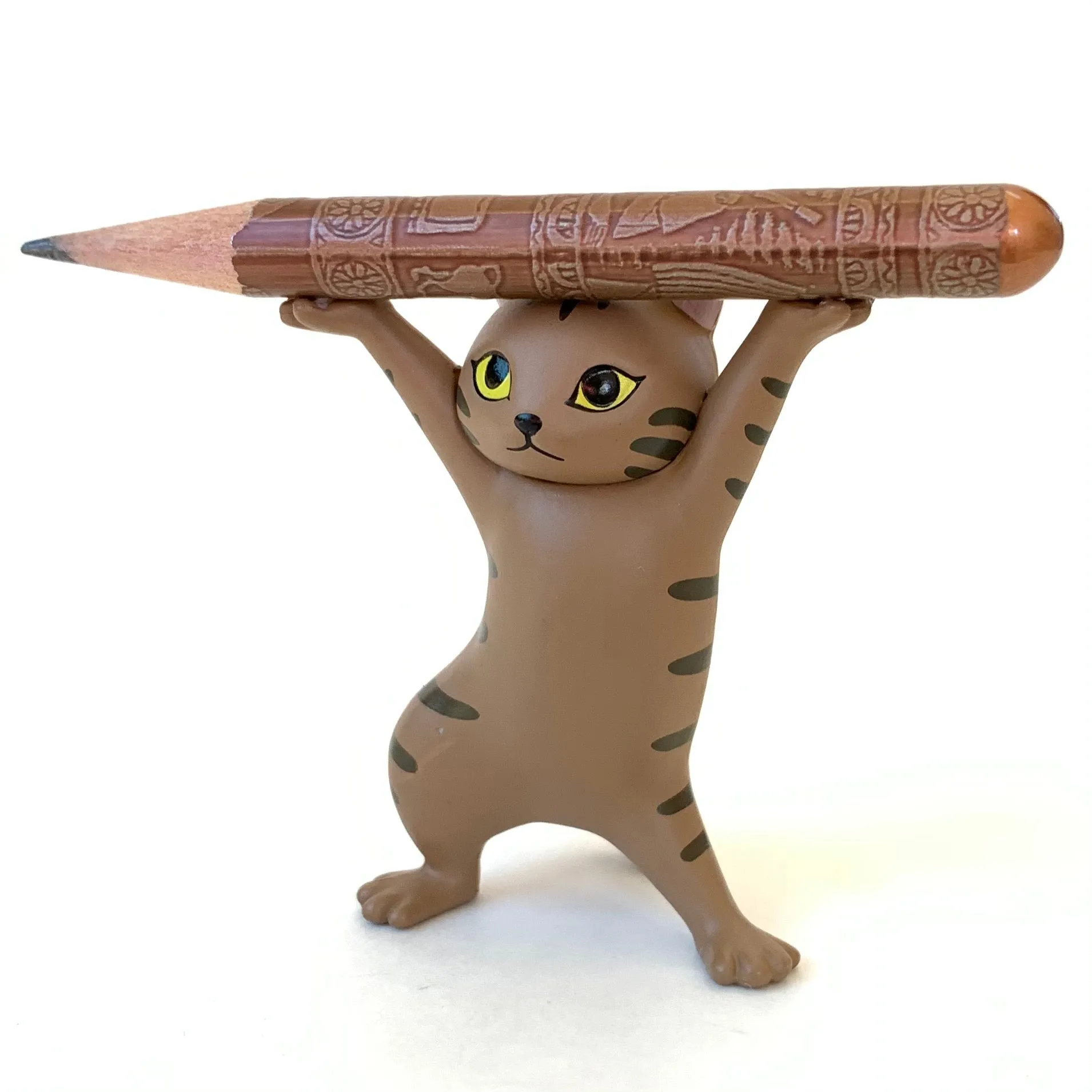 X 70906 Cat Pen Holder Vol. 2 Capsule-DISCONTINUED