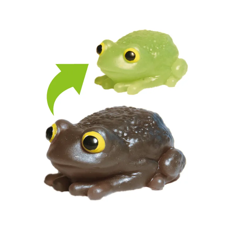 X 70955 Frog  Color Changing Gummy Figurine Capsule-DISCONTINUED