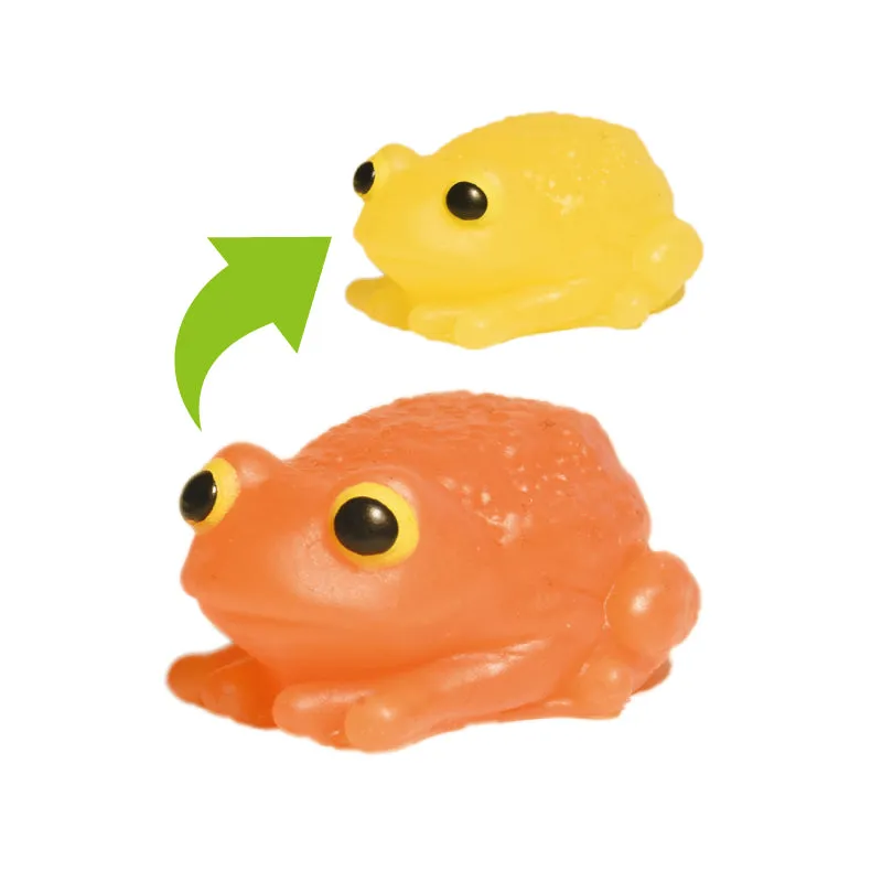 X 70955 Frog  Color Changing Gummy Figurine Capsule-DISCONTINUED