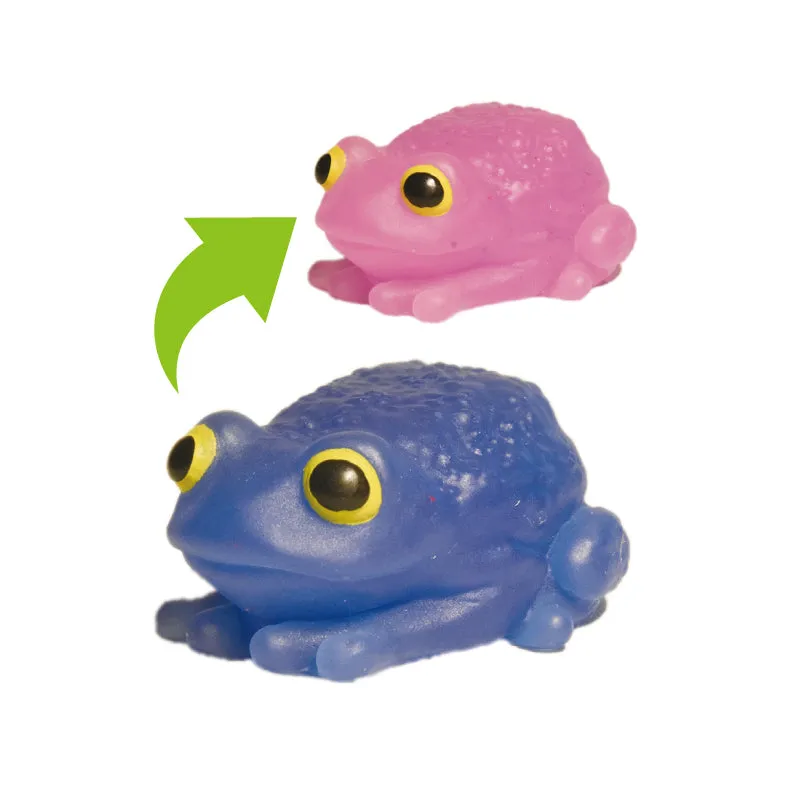 X 70955 Frog  Color Changing Gummy Figurine Capsule-DISCONTINUED