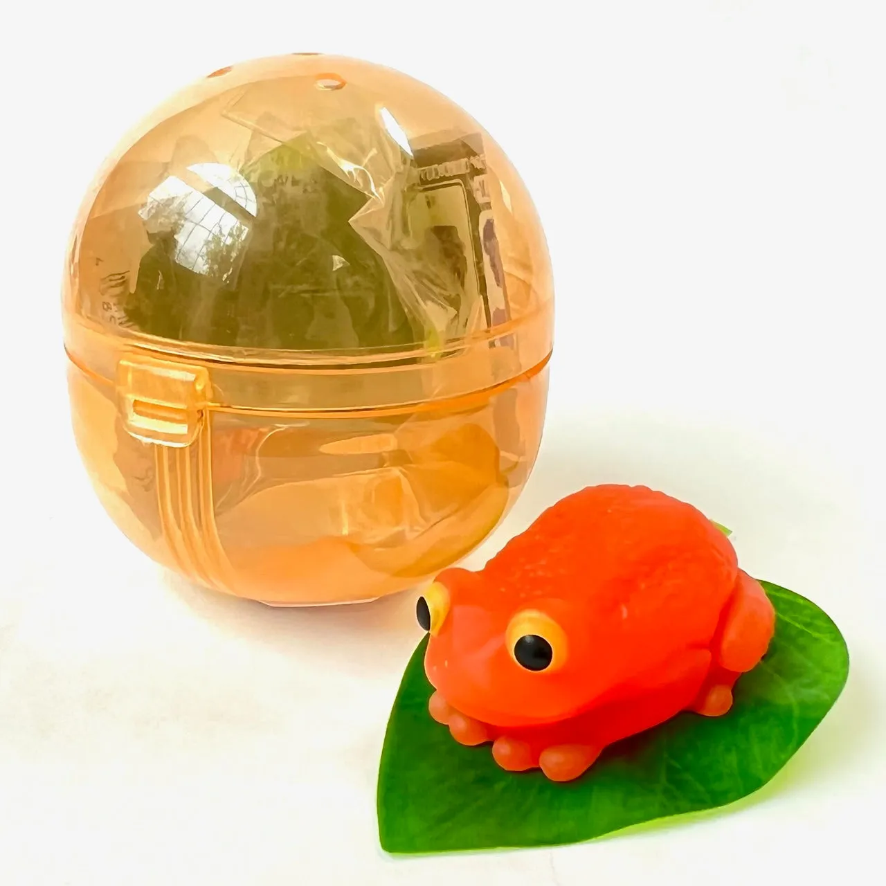 X 70955 Frog  Color Changing Gummy Figurine Capsule-DISCONTINUED