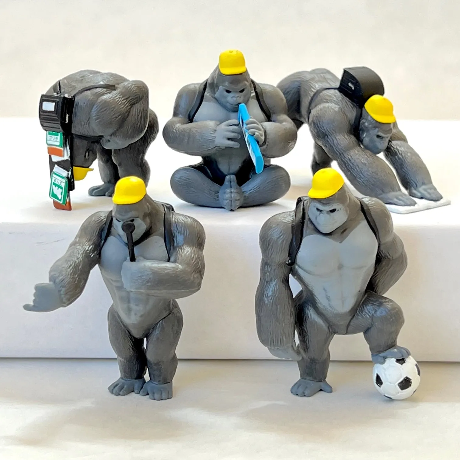 X 70989 Gorilla Students Figurine Capsule-DISCONTINUED