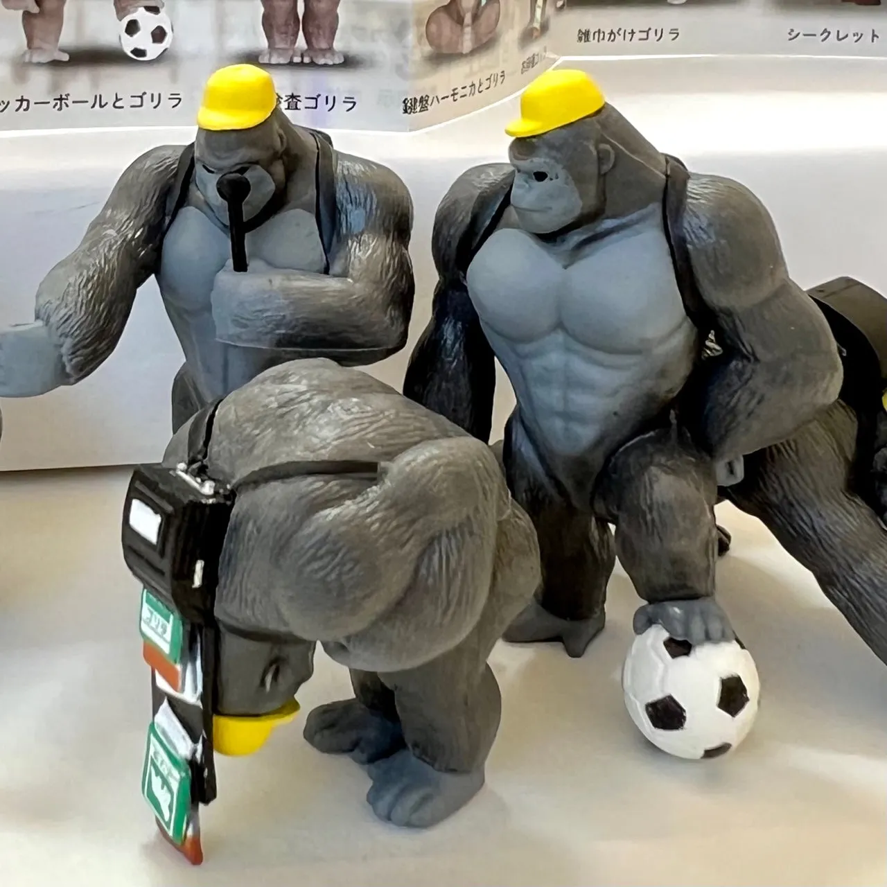 X 70989 Gorilla Students Figurine Capsule-DISCONTINUED