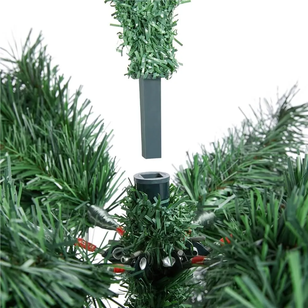 Yaheetech 4.5’/6’/7.5’/9’ Artificial Green Christmas Tree