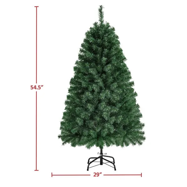 Yaheetech 4.5’/6’/7.5’/9’ Artificial Green Christmas Tree